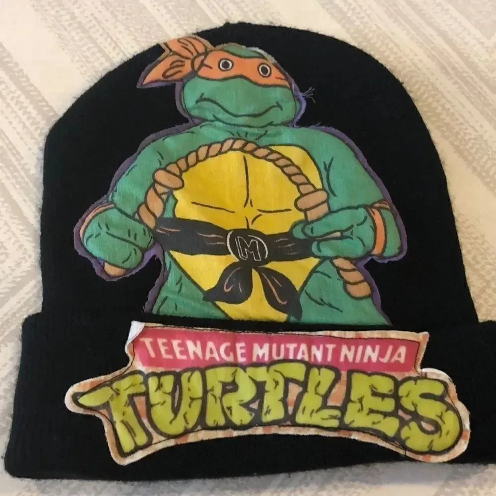 Boys Teenage Mutant Ninja Turtle Beenie Winter Hat